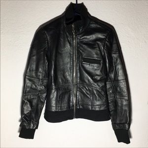 Members Only Lambskin Leather Jacket